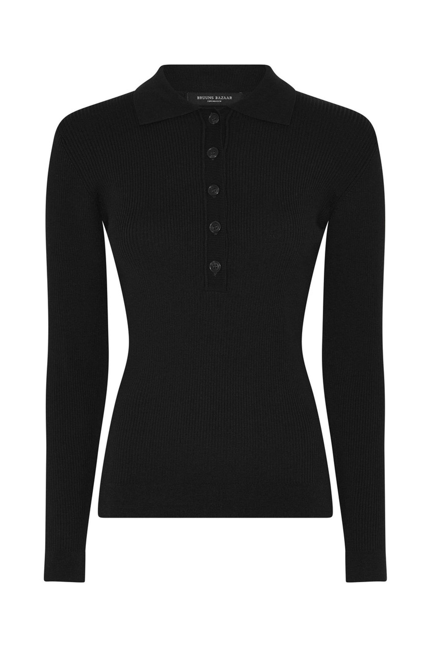 AnemoneBBValea knit polo Black - BBW5057