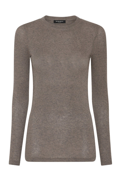 AngelaBB LS T-shirt Morel - BBW1071N Thumbnail