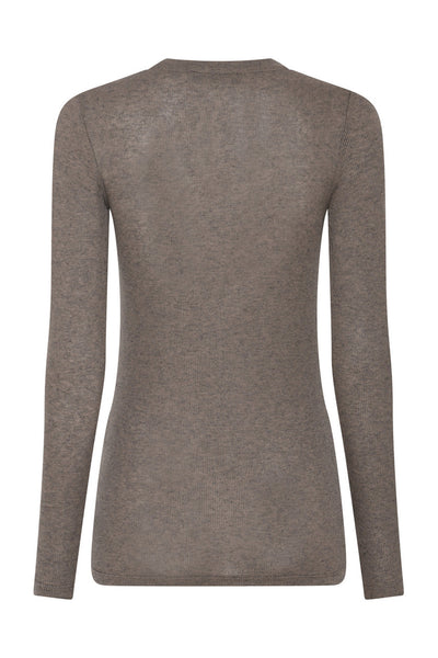 AngelaBB LS T-shirt Morel - BBW1071N Thumbnail