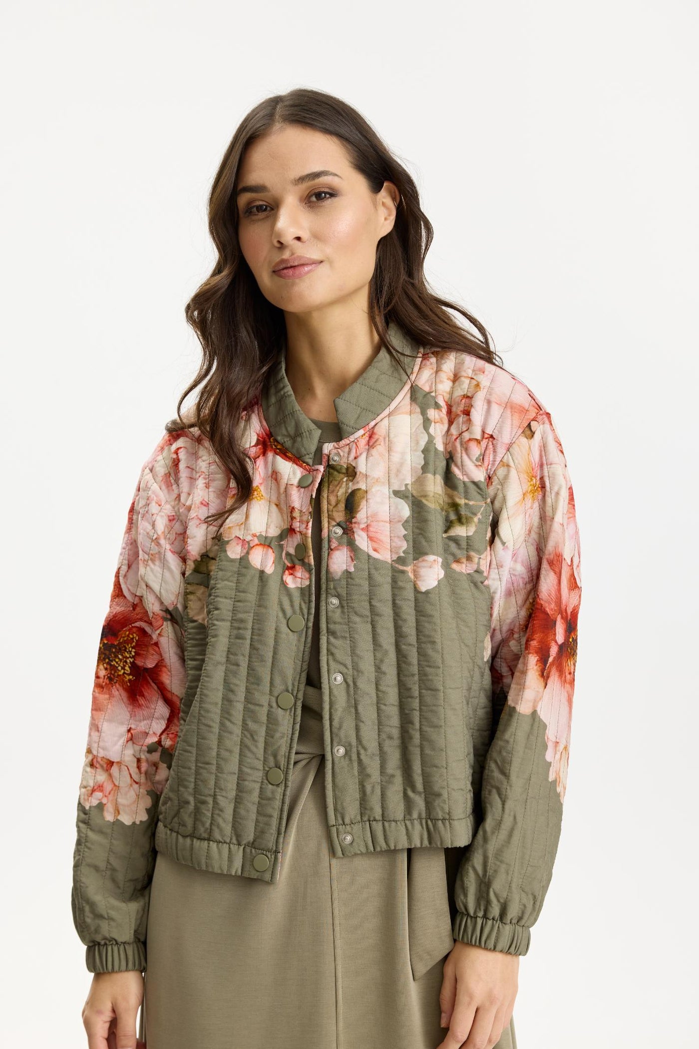 Angelina jacket ARMY - 17018