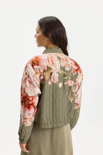 Angelina jacket ARMY - 17018 Thumbnail
