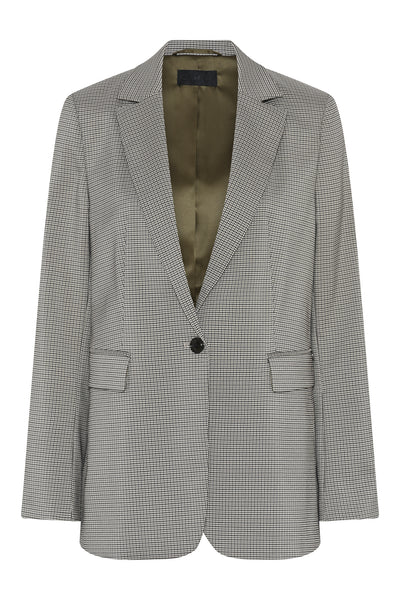 Anna - Blazer medium shape 4529-Petit Chec - 3702/405 Thumbnail