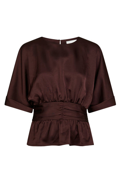 Annegret Heavy Sateen Burgundy - 166830 Thumbnail