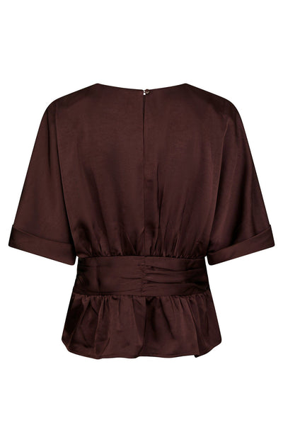 Annegret Heavy Sateen Burgundy - 166830 Thumbnail