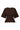 Annegret Poplin Chocolate Brown