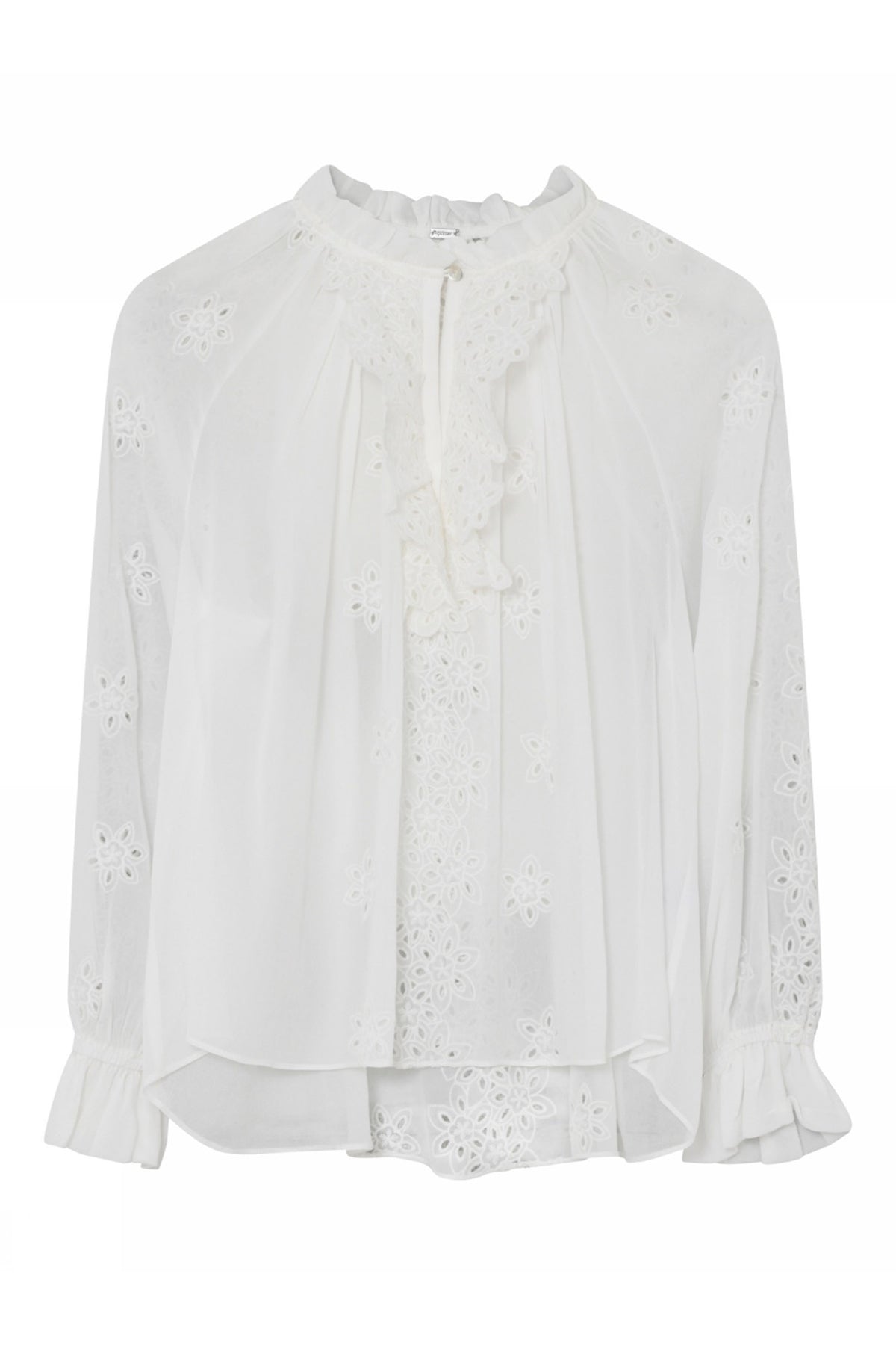 Annsofie, blouse 1004-Cl White - 60669/7335