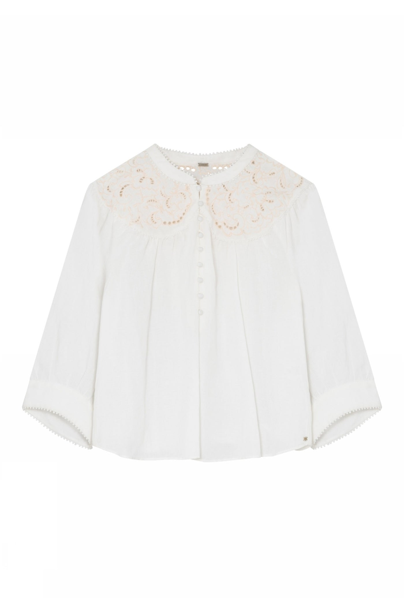 Annsofie, blouse 1010-Off White - 61618/7576