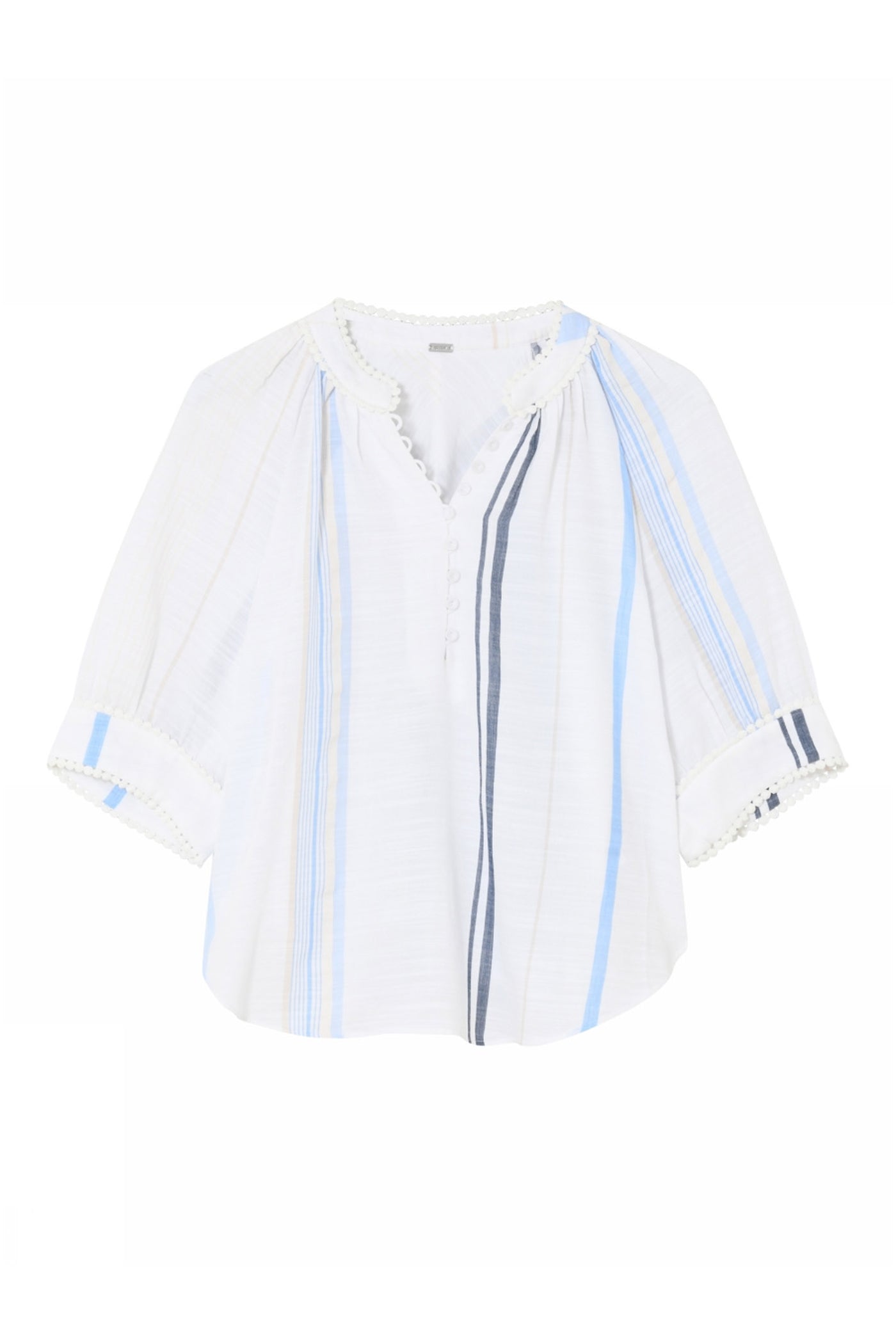 Annsofie, blouse 4121-PowderBlue - 61619/7637