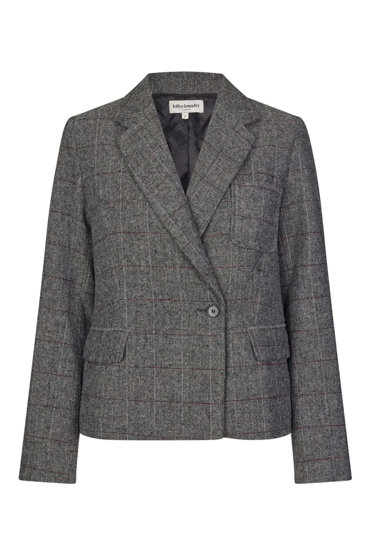 AntonellaLL Short Blazer 10 Grey - 25483-6028