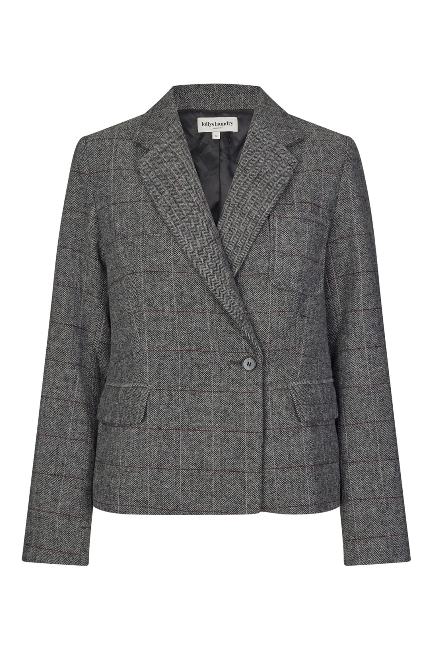 AntonellaLL Short Blazer 10 Grey - 25483-6028