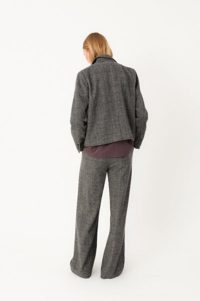 AntonellaLL Short Blazer 10 Grey - 25483-6028 Thumbnail