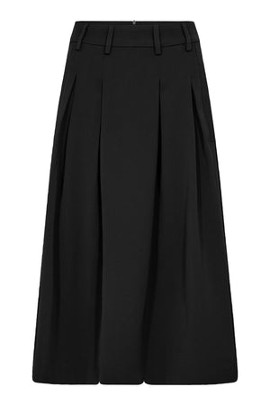 AnyaCC Midi Pleat Skirt 96-Black - 44040
