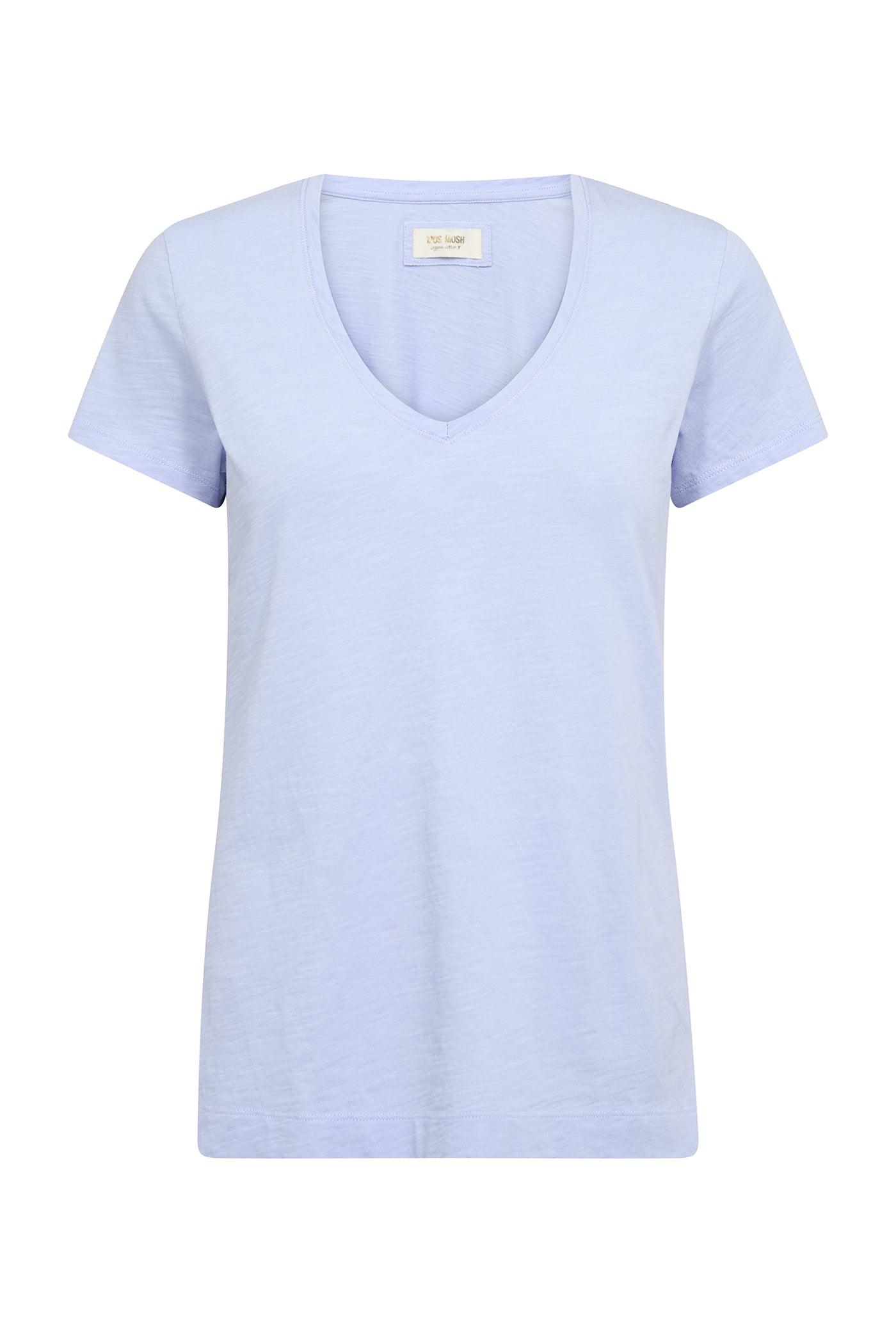 Arden Organic V-SS Tee Brunnera Blue - 140930