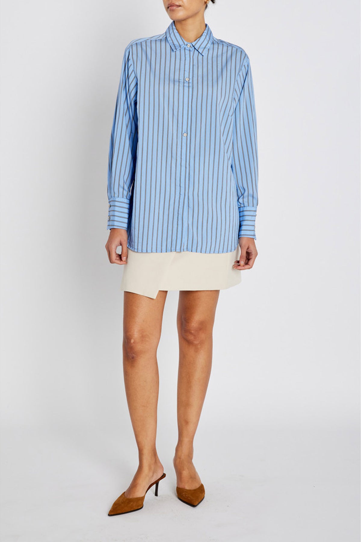 ArengaBBYina shirt Sky Blue stripe - BBW4878