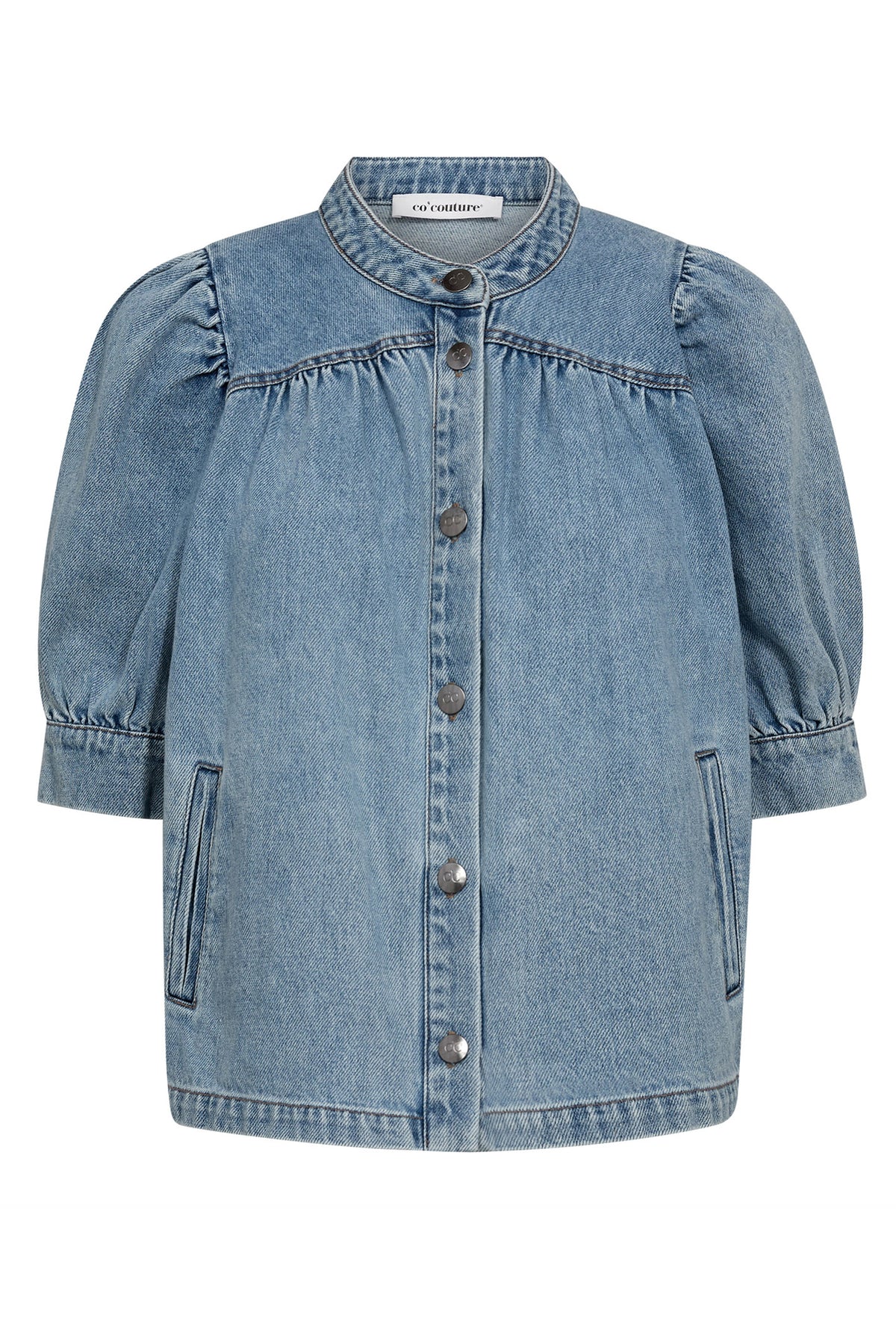 AsjaCC Denim Blouse 552-Denim blue - 45140