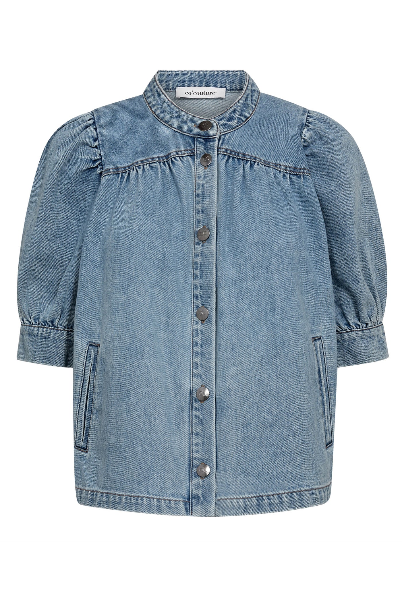 AsjaCC Denim Blouse 552-Denim blue - 45140
