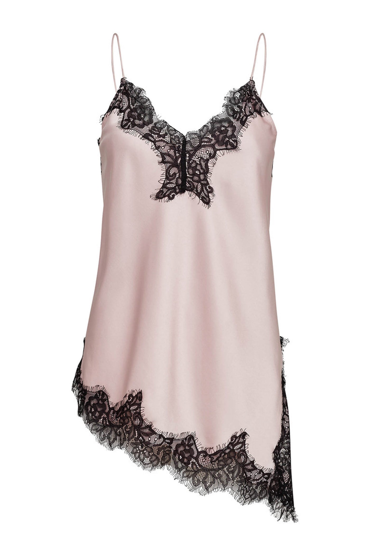 Asta Asym Contrast Lingerie To Iced Rose - HL10646
