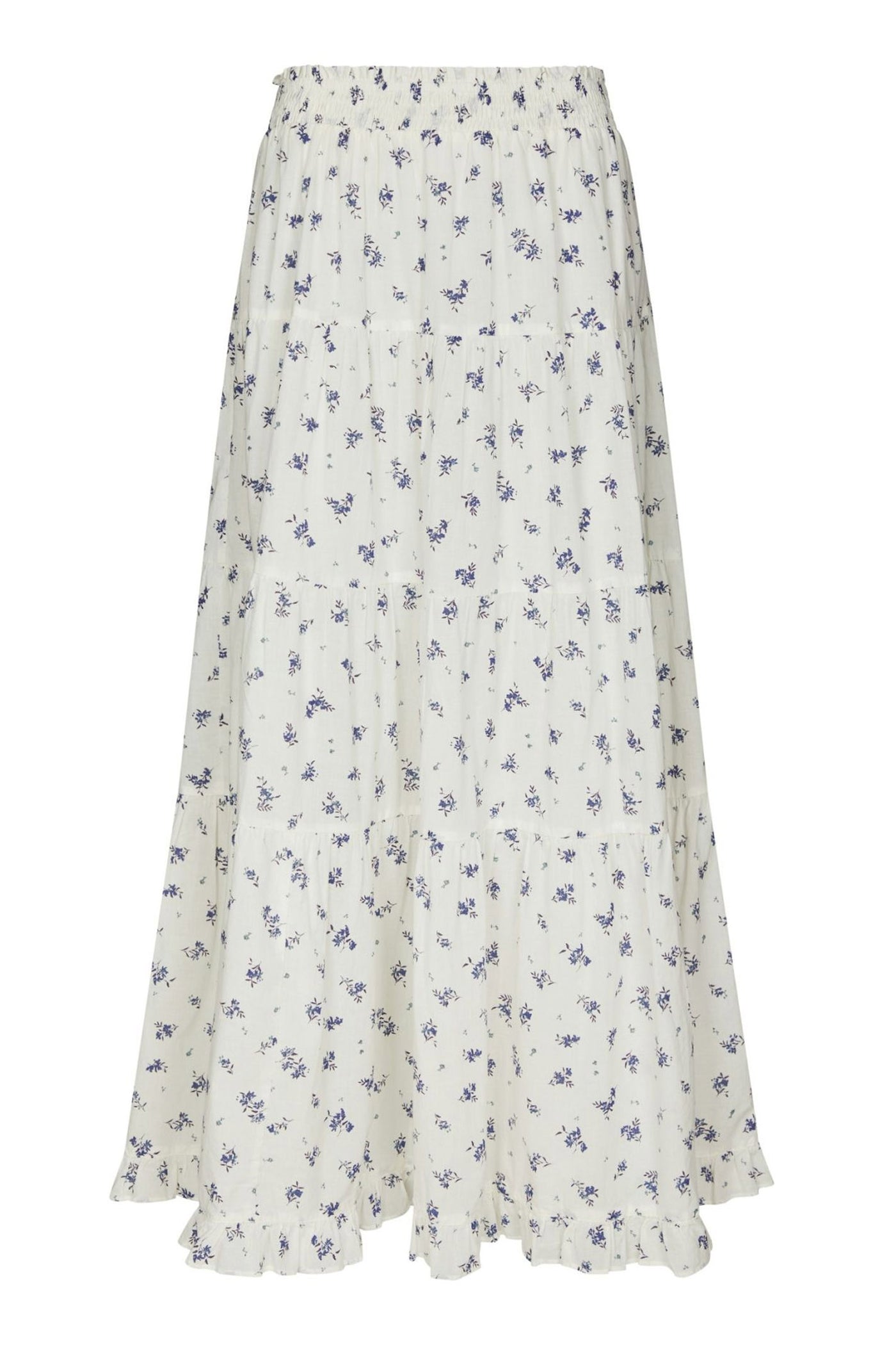 Asta Small Blossom Skirt White Blue - 165649