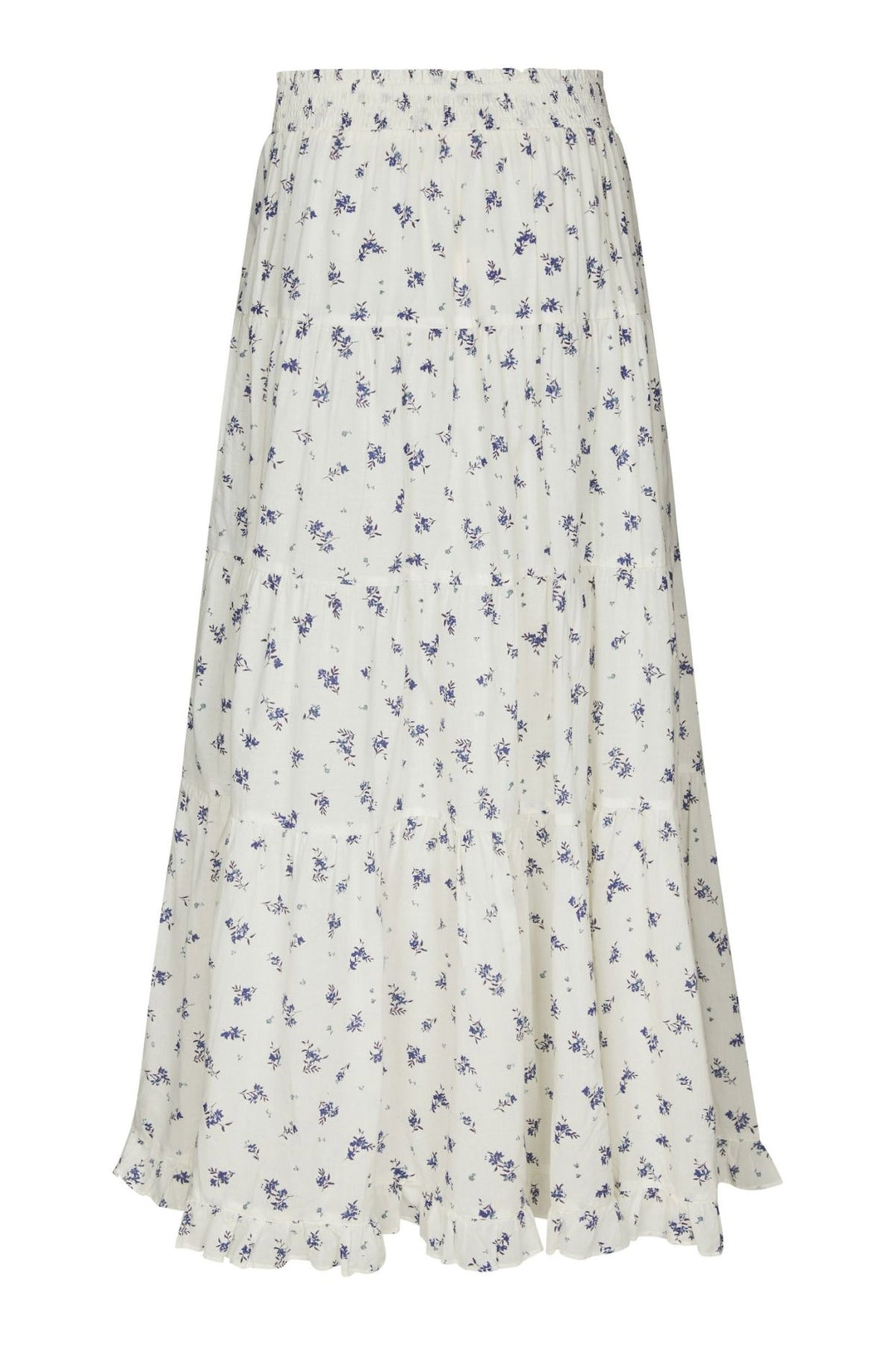 Asta Small Blossom Skirt White Blue - 165649