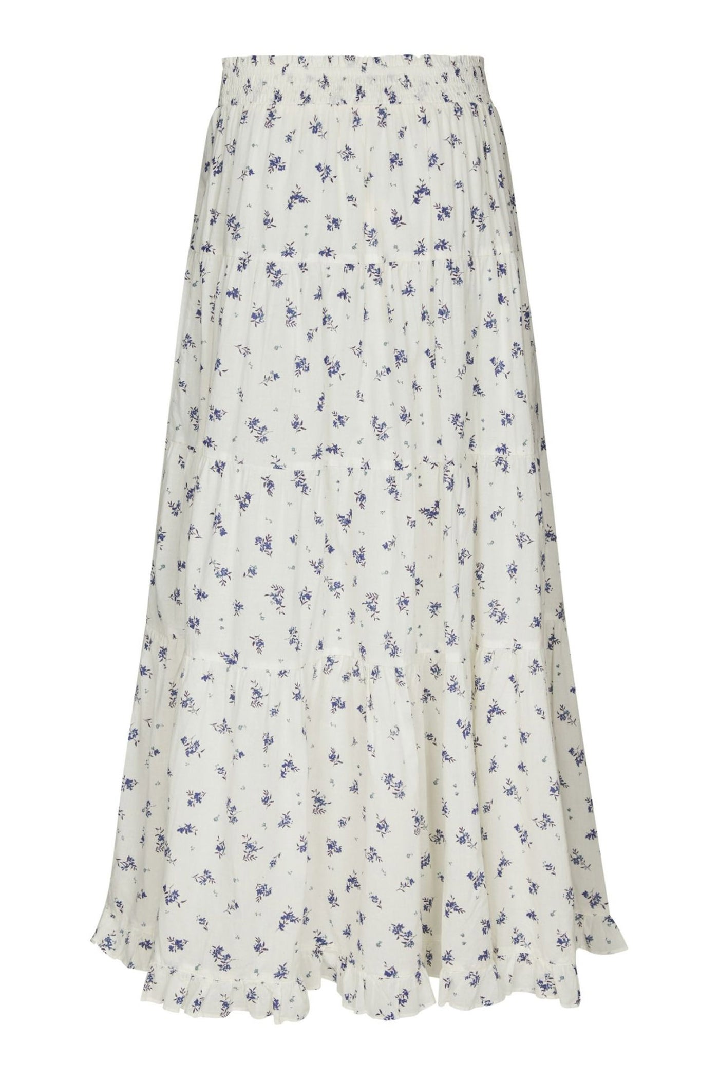 Asta Small Blossom Skirt White Blue - 165649