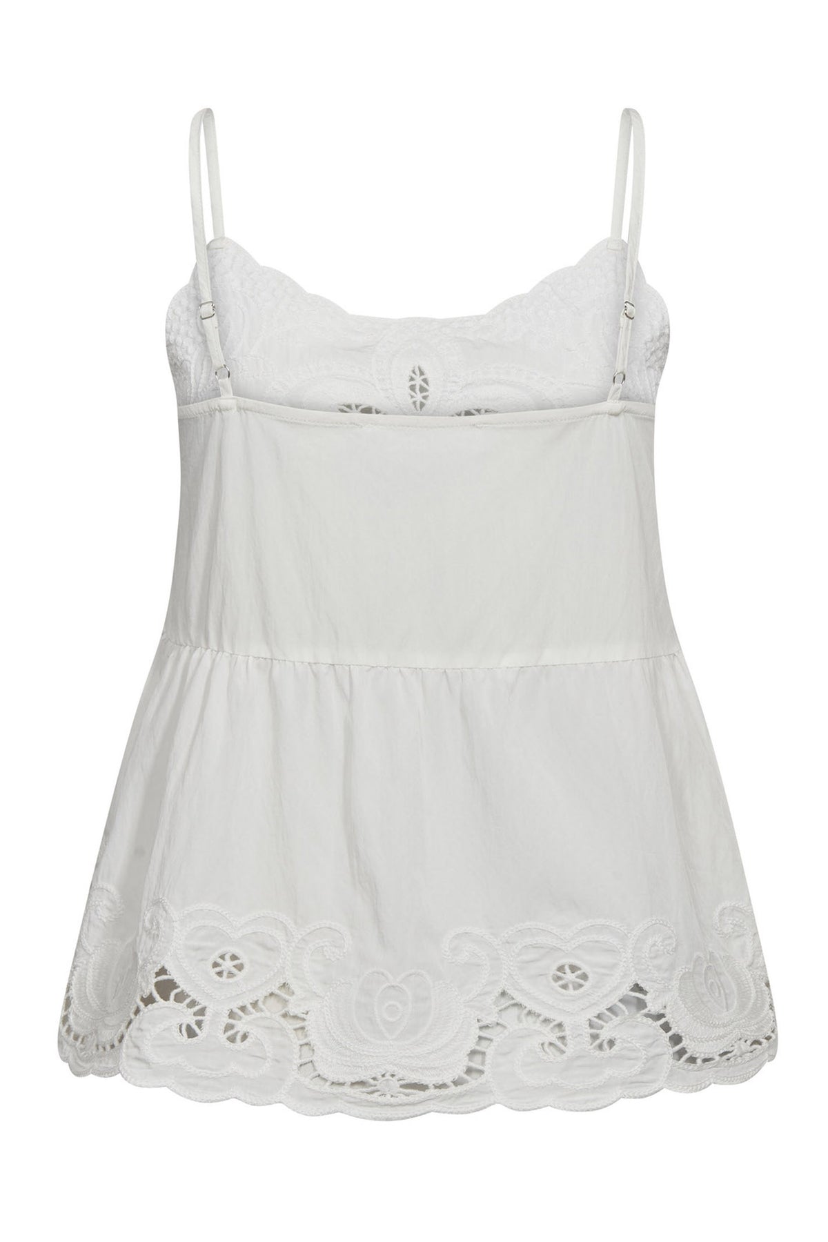 AstorCC Emb Singlet 4000-White - 45147