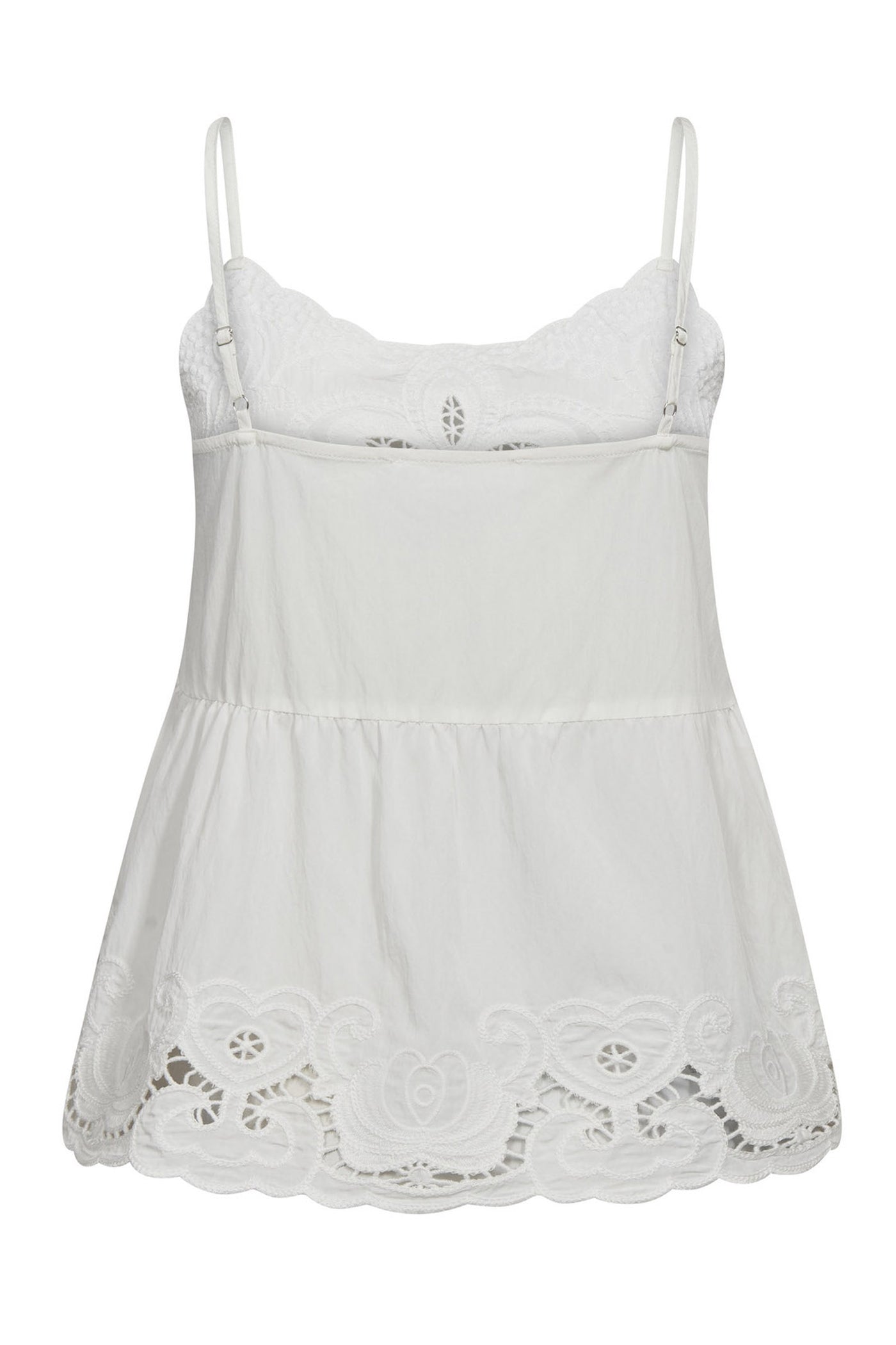 AstorCC Emb Singlet 4000-White - 45147