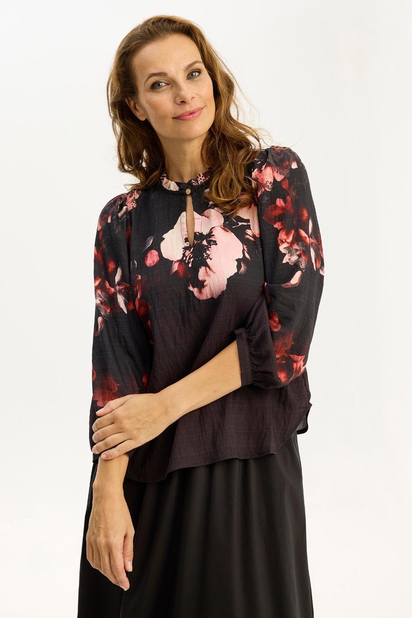 Astrid blouse Burgundy - 16860