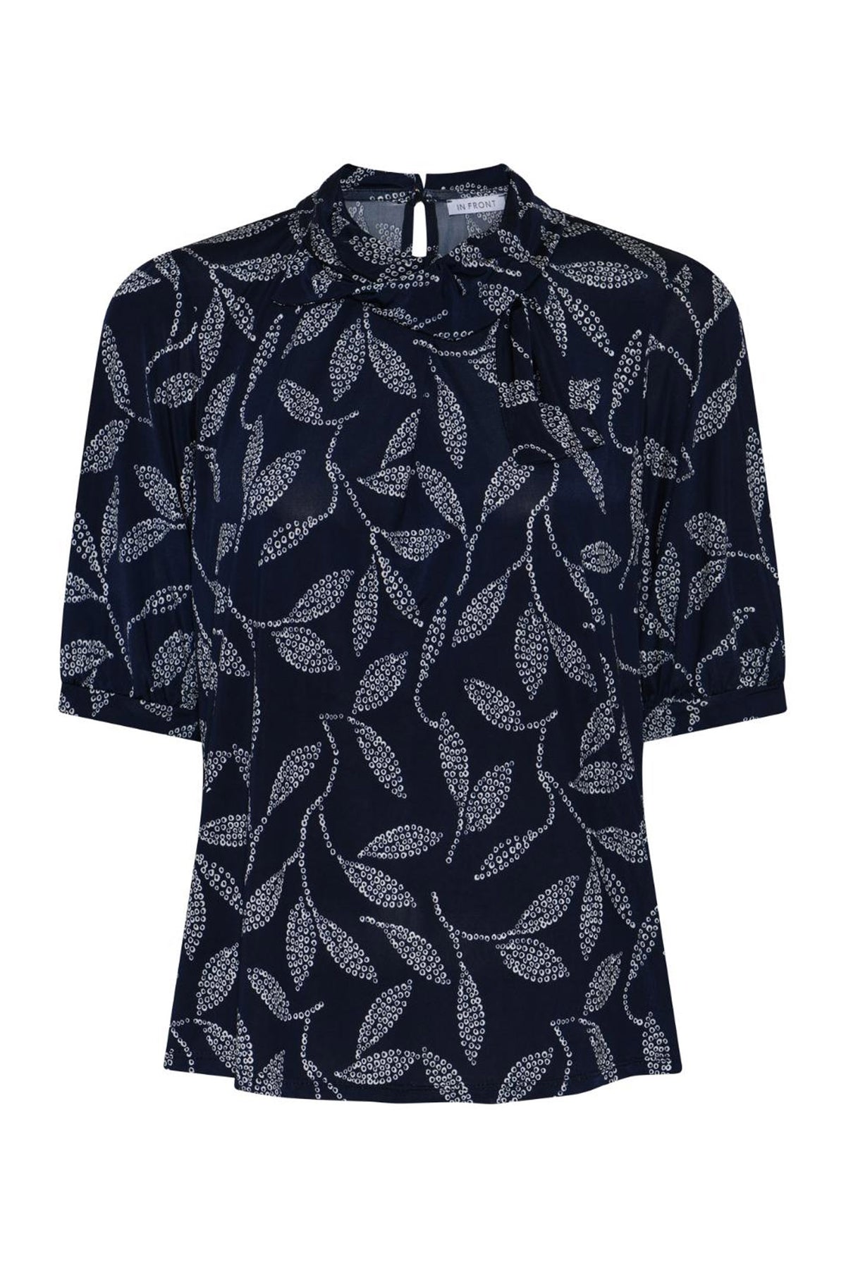 Aurelia blouse 1/2 sleeves Navy - 16997