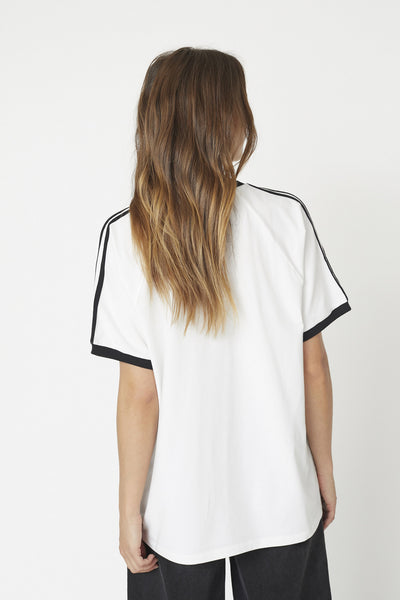 AvanaCC Oversize Sporty V-Tee 4000-White - 33211 Thumbnail