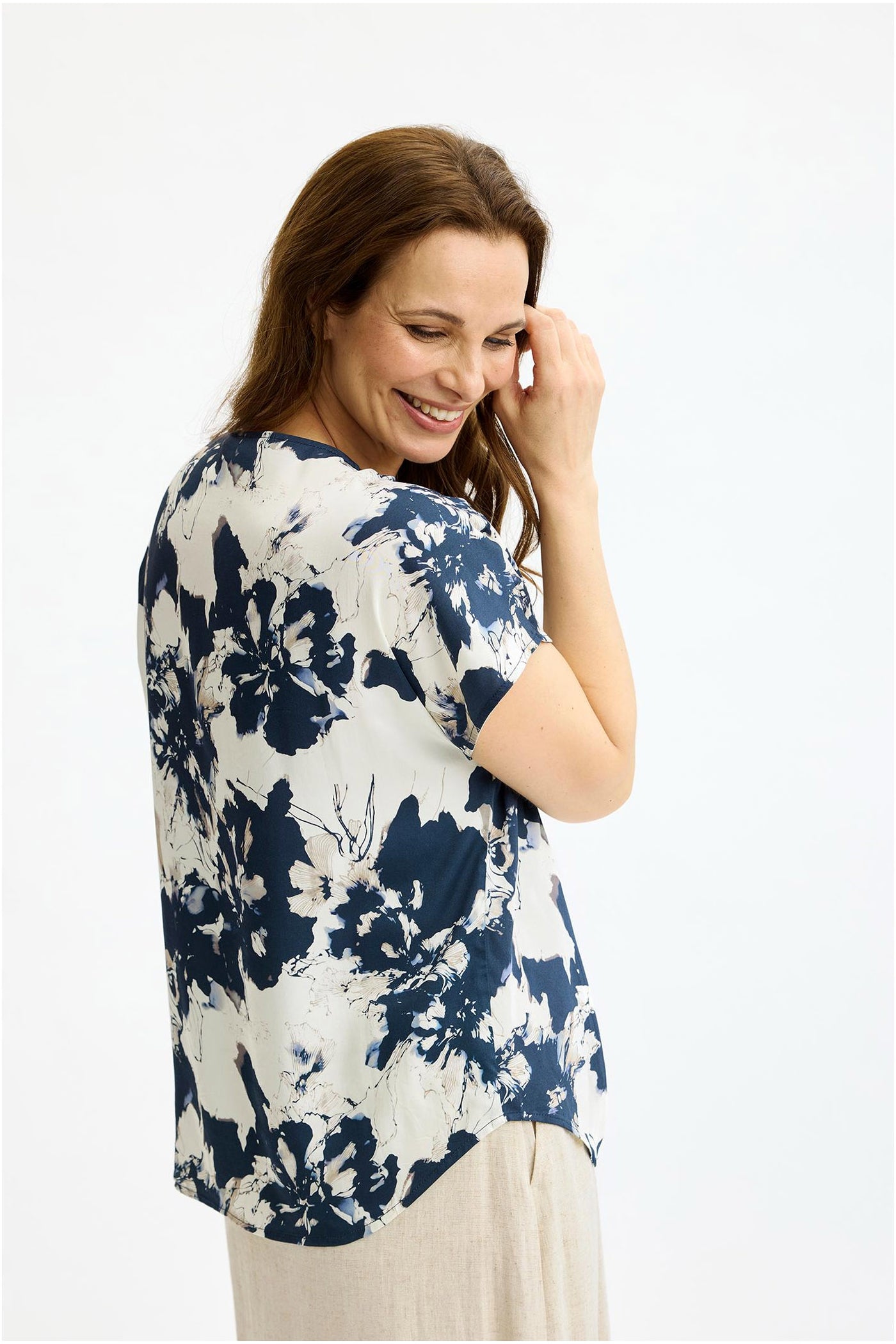 Aya blouse Blue - 17154