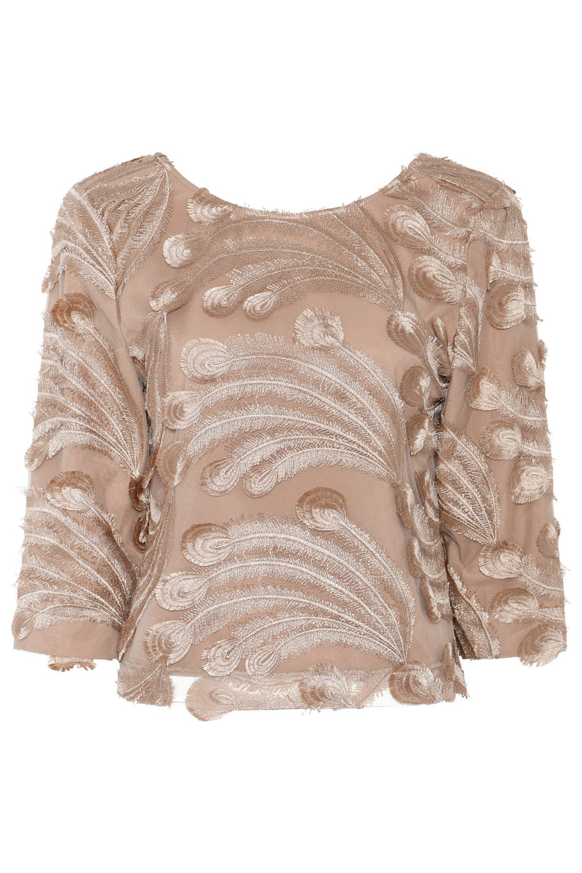 DandelionBBIgnara blouse Roasted Grey Khaki - BBW4690