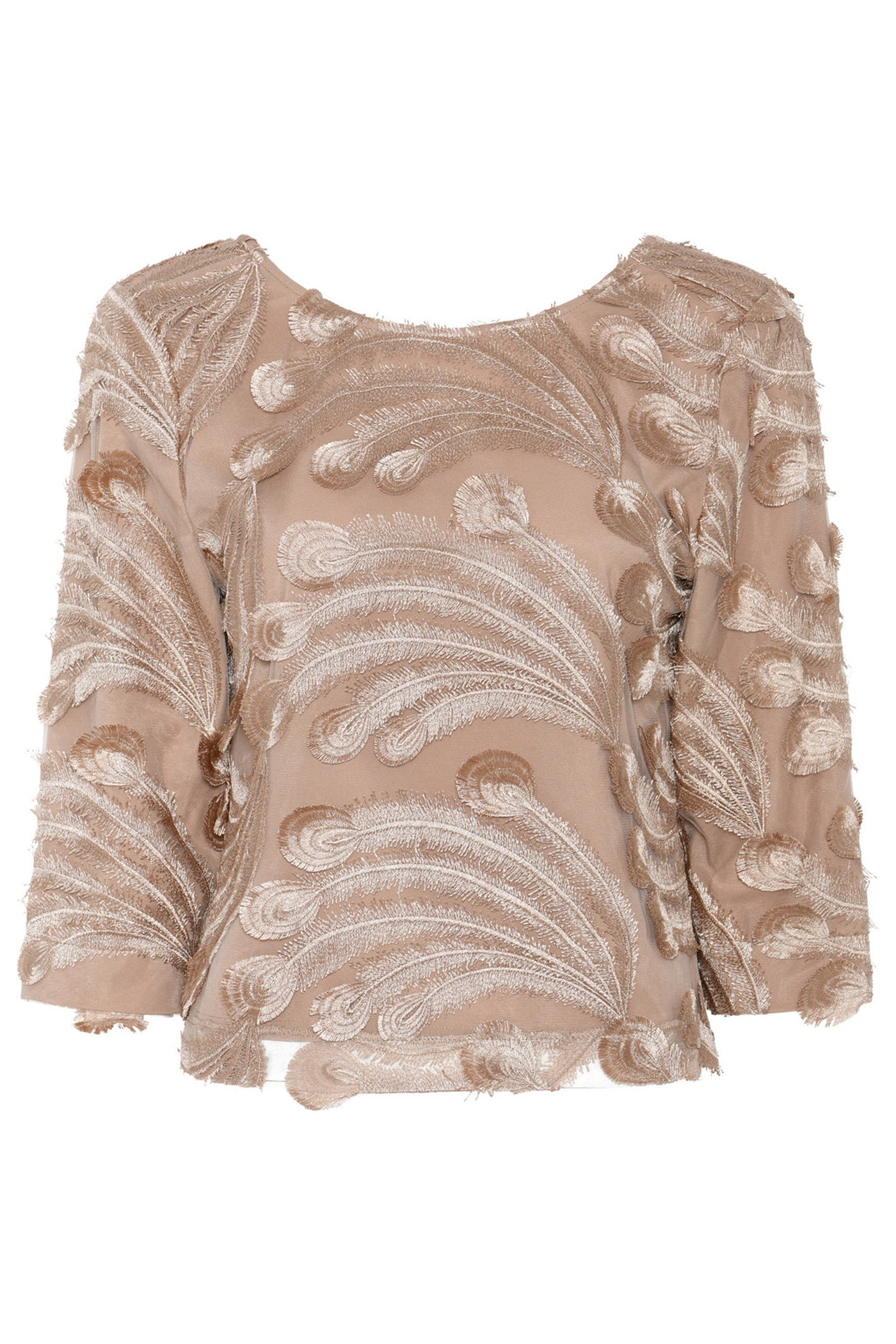 DandelionBBIgnara blouse Roasted Grey Khaki - BBW4690