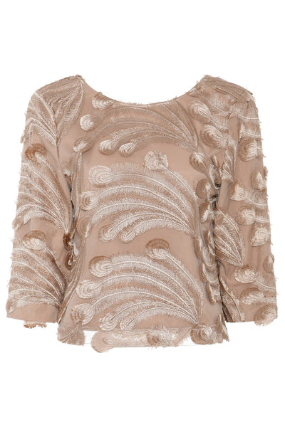 DandelionBBIgnara blouse Roasted Grey Khaki - BBW4690 Thumbnail