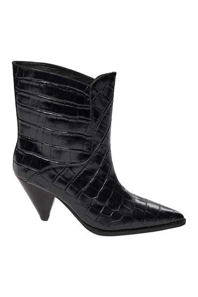 BEATESW CROCO BOOT 1000 Black - S254734 Thumbnail