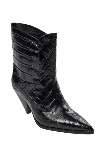 BEATESW CROCO BOOT 1000 Black - S254734 Thumbnail