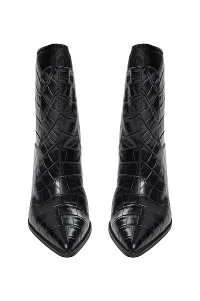 BEATESW CROCO BOOT 1000 Black - S254734 Thumbnail