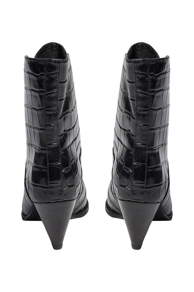 BEATESW CROCO BOOT 1000 Black - S254734 Thumbnail