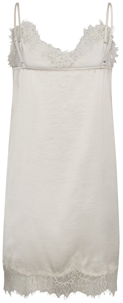 IdunCC Lace Crop Dress 11-Off white - 46107 Thumbnail