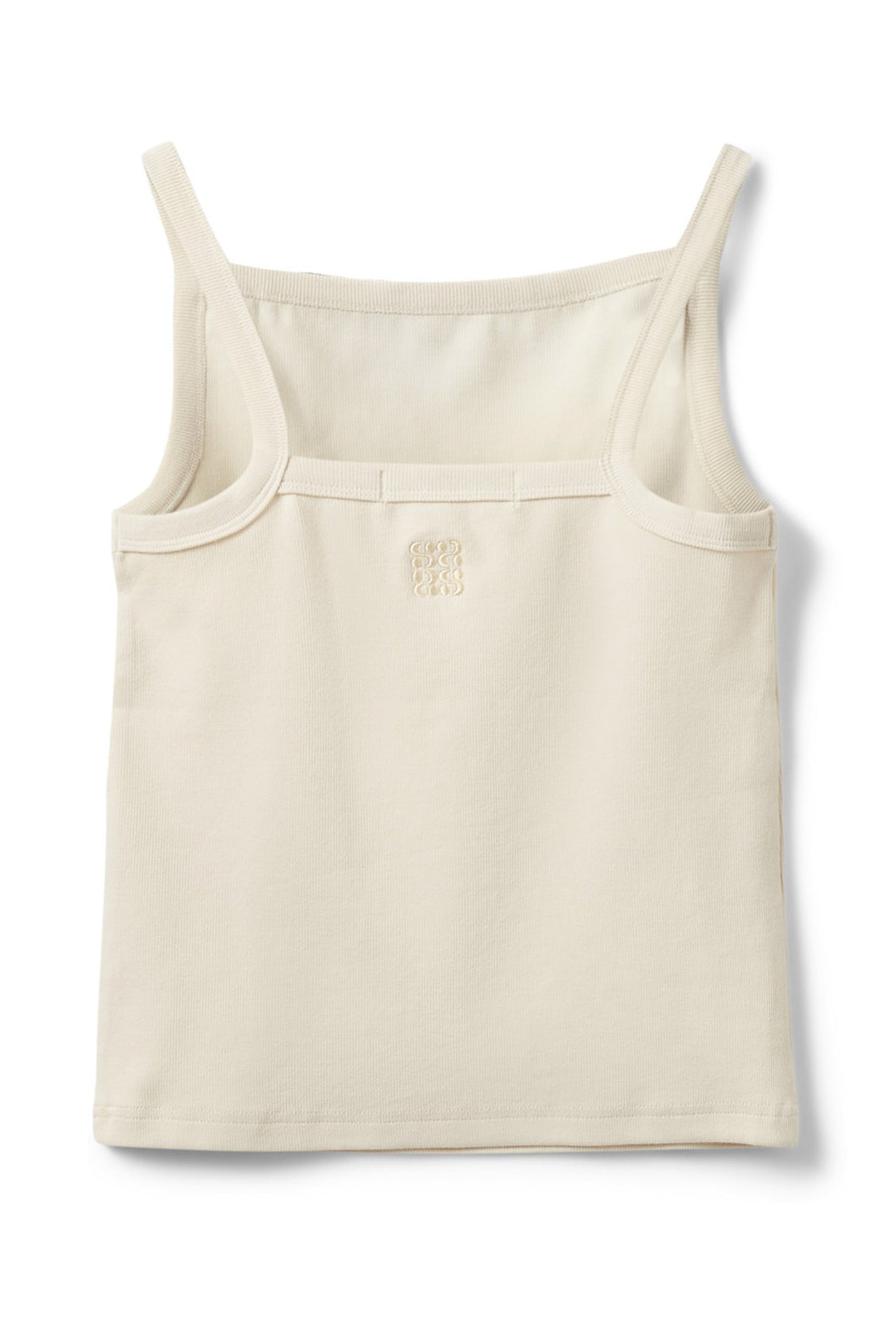 BREESW RIB TANK TOP 0159 Cream White - S262355