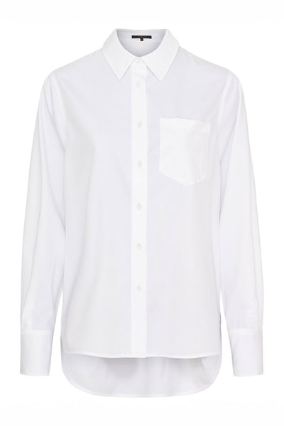 BTFCECILIA Bamboo Shirt White - 500122 Thumbnail