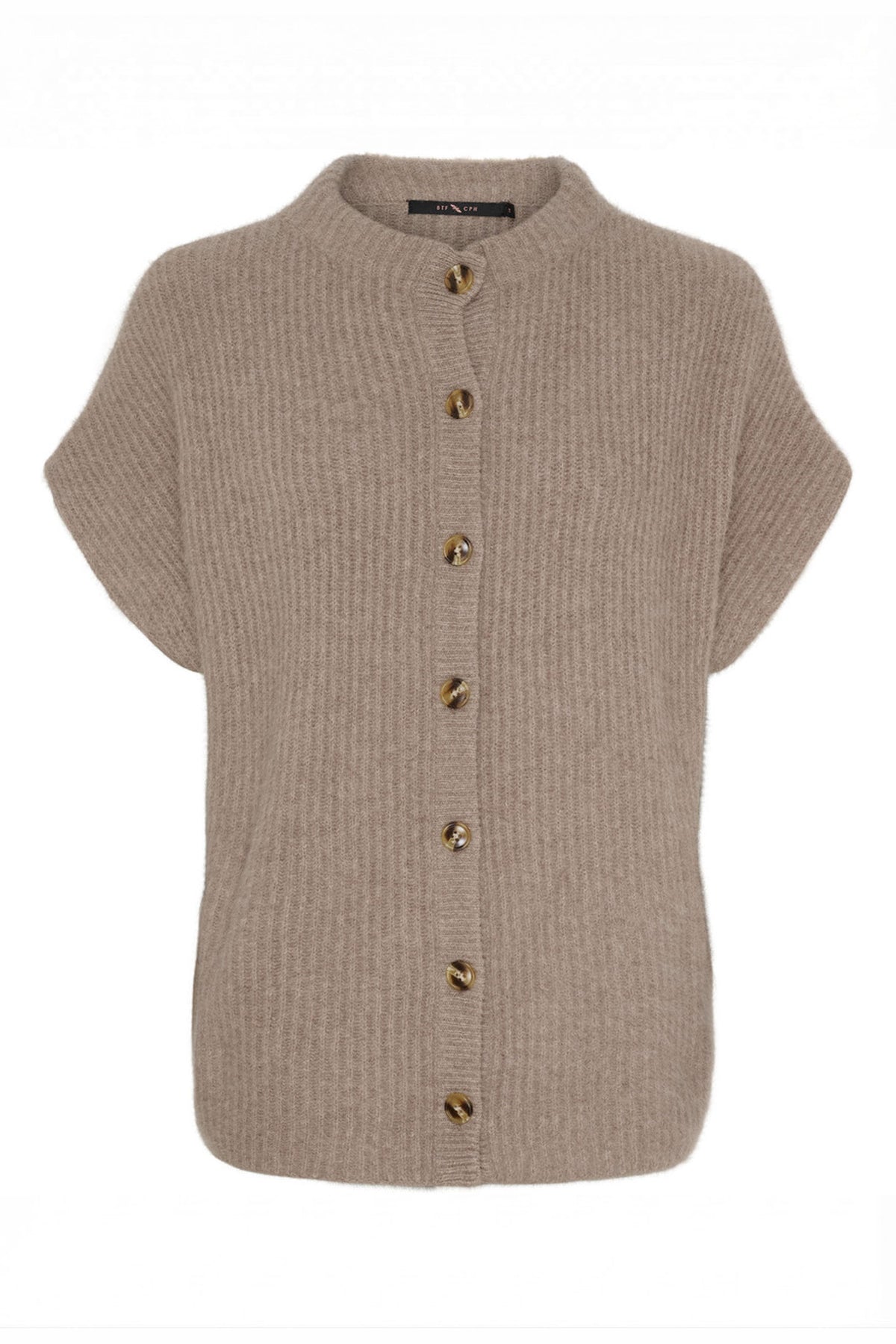 BTFELEANOR Raccoon Cardigan Mocha Brown - 500121