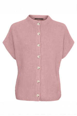 BTFELEANOR Raccoon Cardigan Pink Sand - 500121