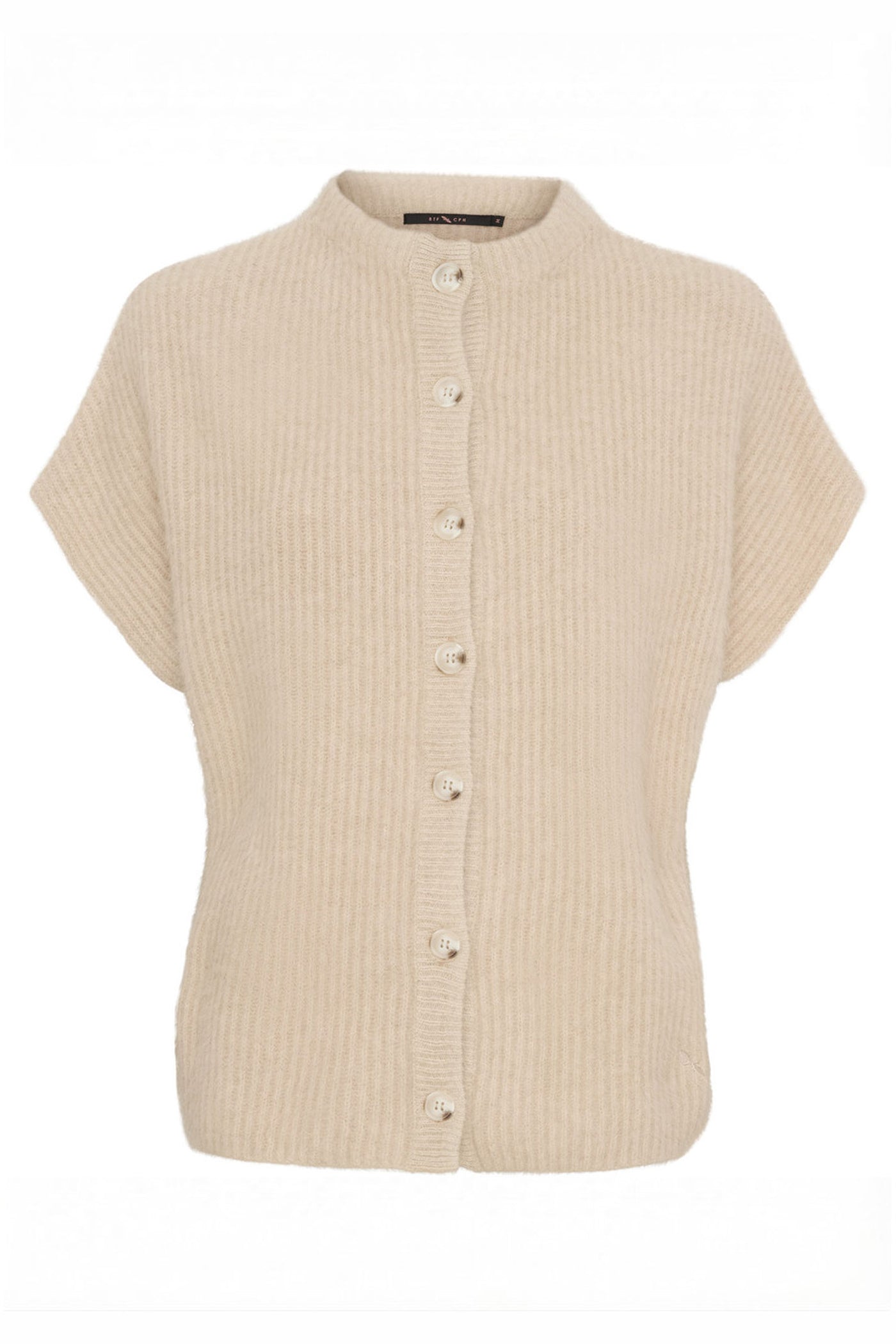 BTFELEANOR Raccoon Cardigan Sand Beige - 500121