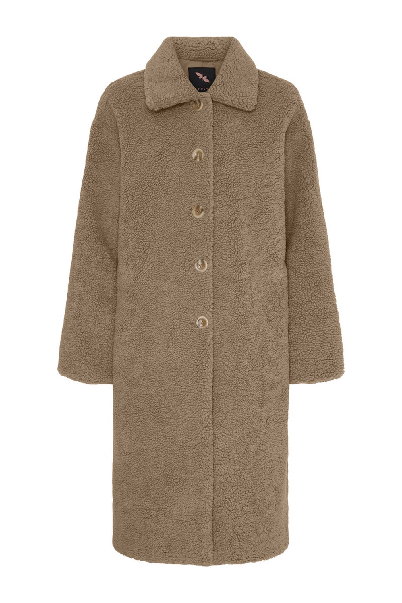 BTFMARGOT Teddy Coat TAUPE - 400046