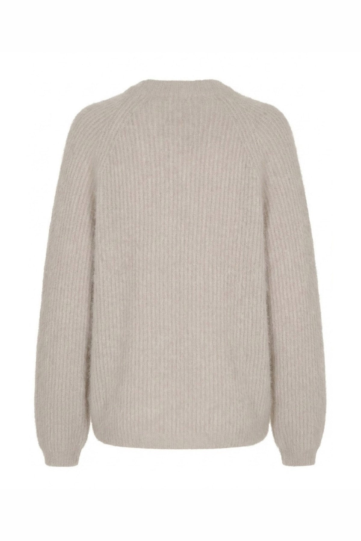 BTFNINA Raccoon Cardigan Light Beige - 500129