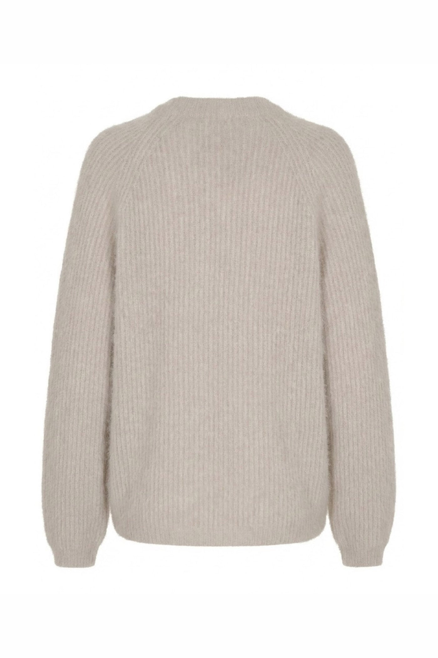 BTFNINA Raccoon Cardigan Light Beige - 500129