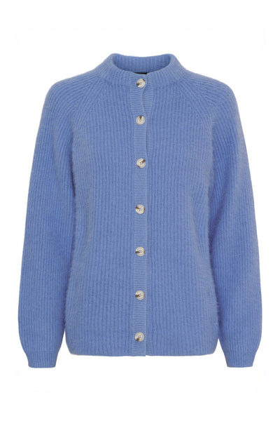 BTFNINA Raccoon Cardigan Ocean Blue - 500129 Thumbnail