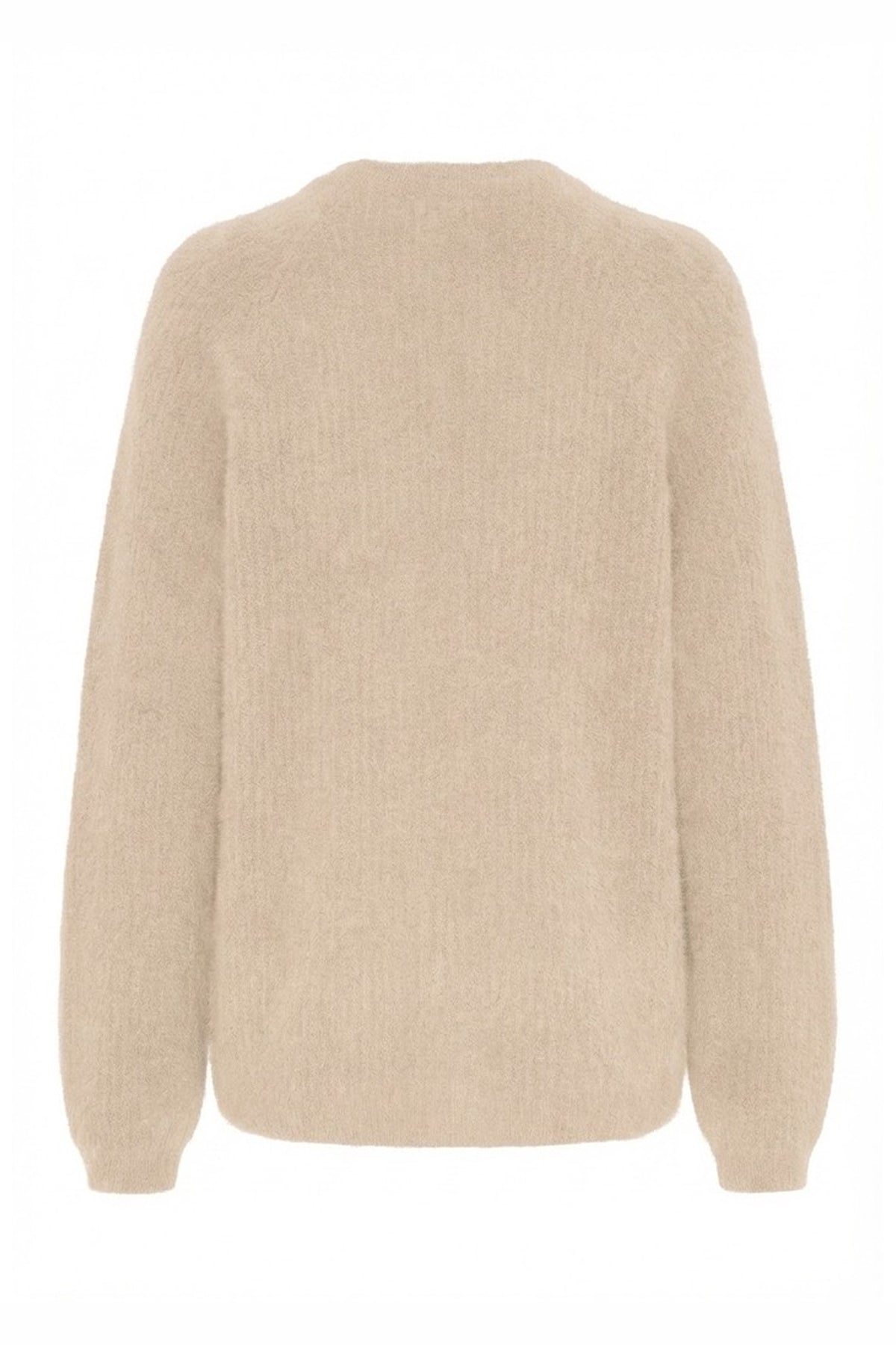 BTFNINA Raccoon Cardigan Sand Beige - 500129