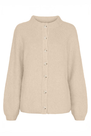 BTFNINA Raccoon Cardigan Sand Beige - 500129