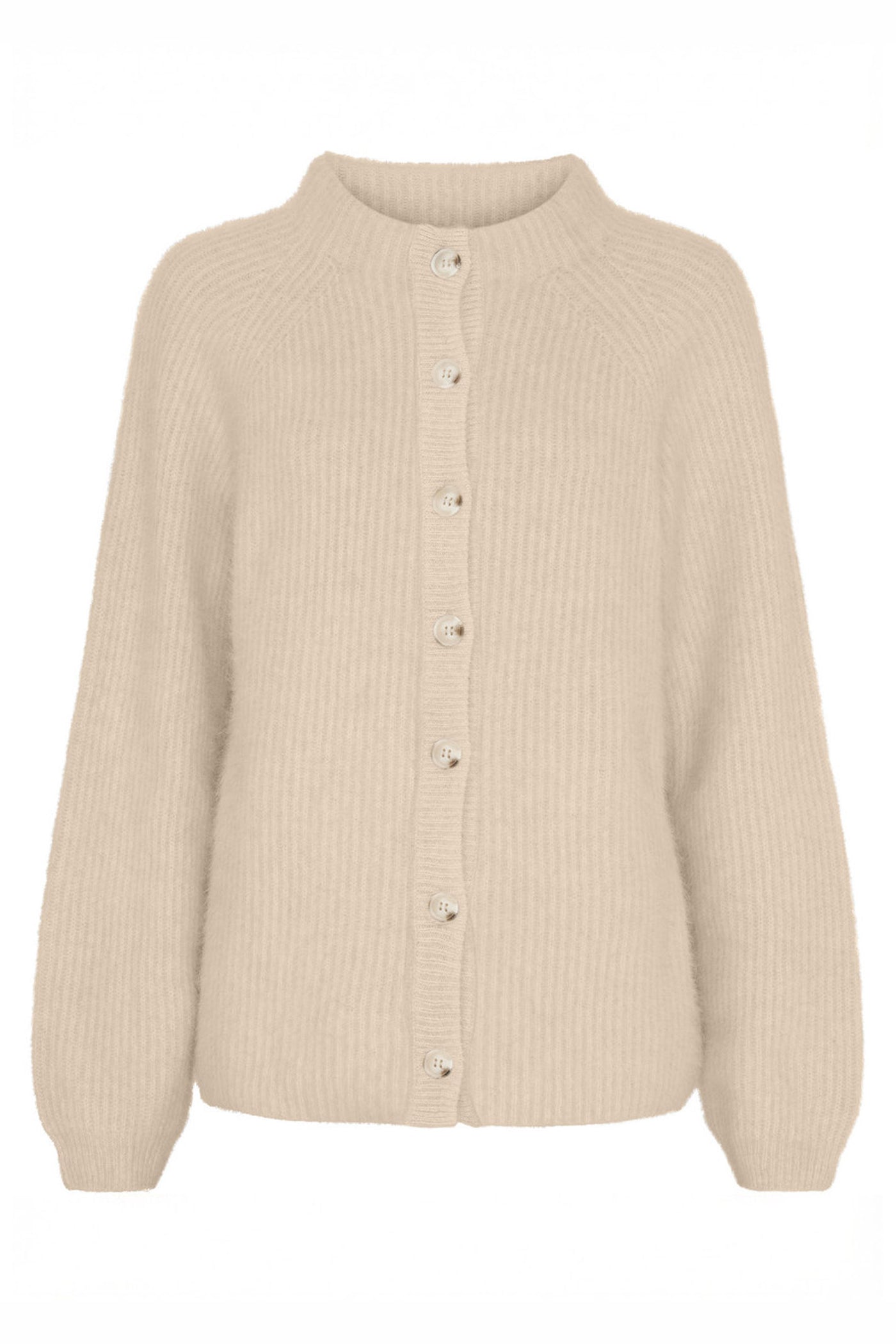 BTFNINA Raccoon Cardigan Sand Beige - 500129